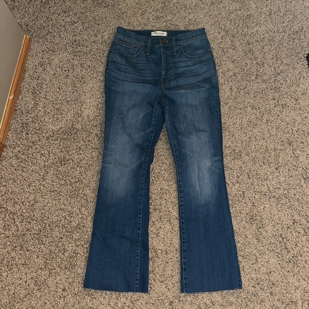 Madewell Cali denim boot cut jeans